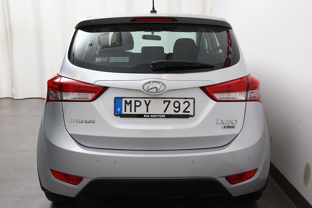 Hyundai ix20 1,4 CRDi 90hk e-Motion Motorvärmare 2011