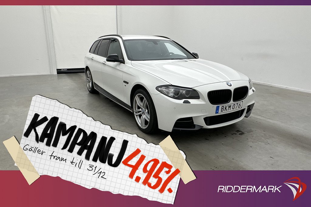 BMW 520 d xDrive M Sport Fjärr-Värm HiFi Navi Ra 4,95% Ränta