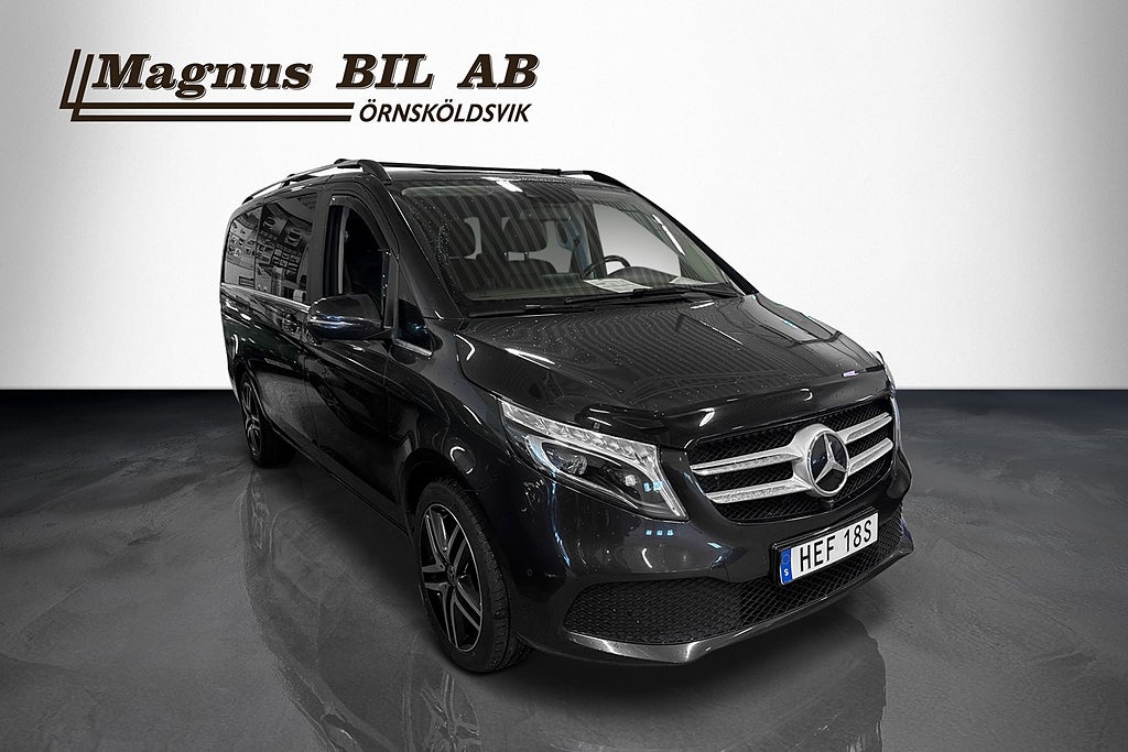 Mercedes-Benz V 250d 4MATIC 9G-Tronic Drag 360° P-värm Skinn 7sits miniatyr 2