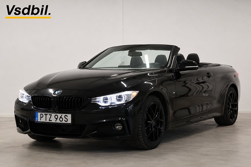 BMW 435 d xDrive CABRIOLET AUT F1-PADDLAR M-SPORT EURO 6