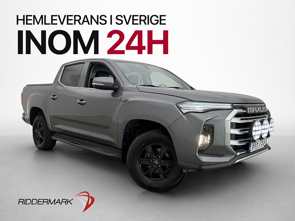 Maxus T90 EV 88.5 kWh 180hk Drag B-Kamera Skinn CARPLAY MOMS