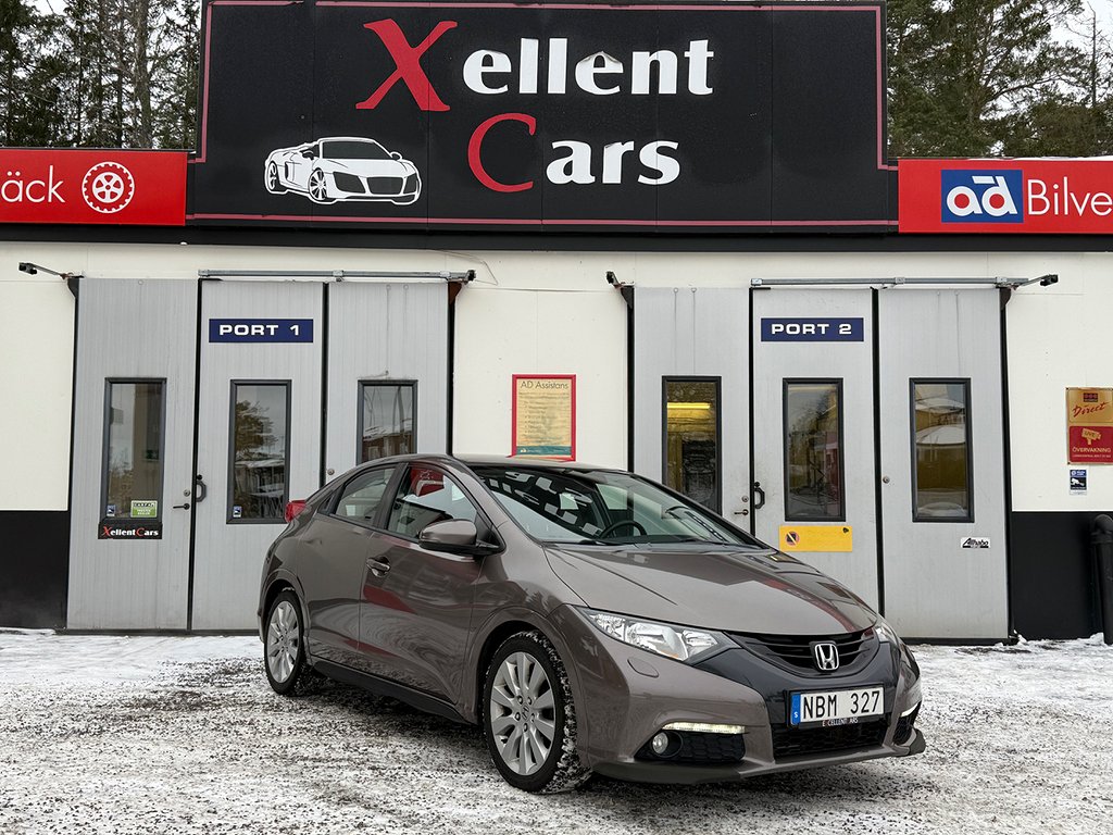 Honda Civic 1.8 i-VTEC Sport 142hk 1 ägare 