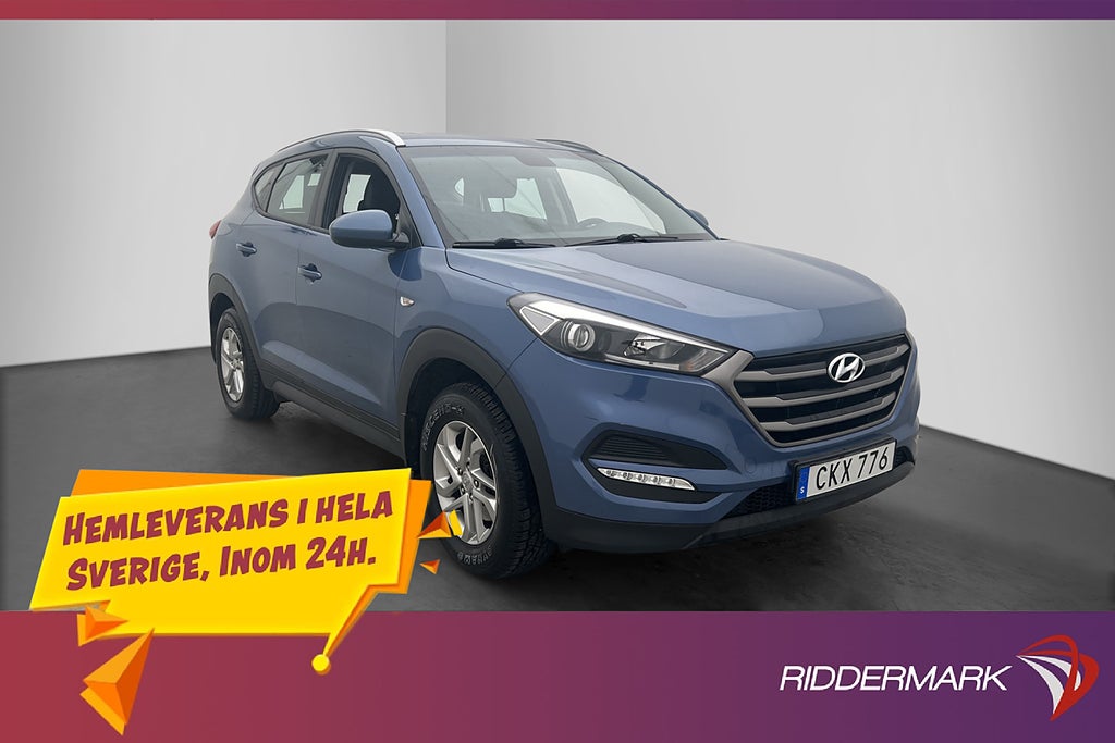 Hyundai Tucson GDI 132hk Select Dragkrok Sensorer Rattvärm