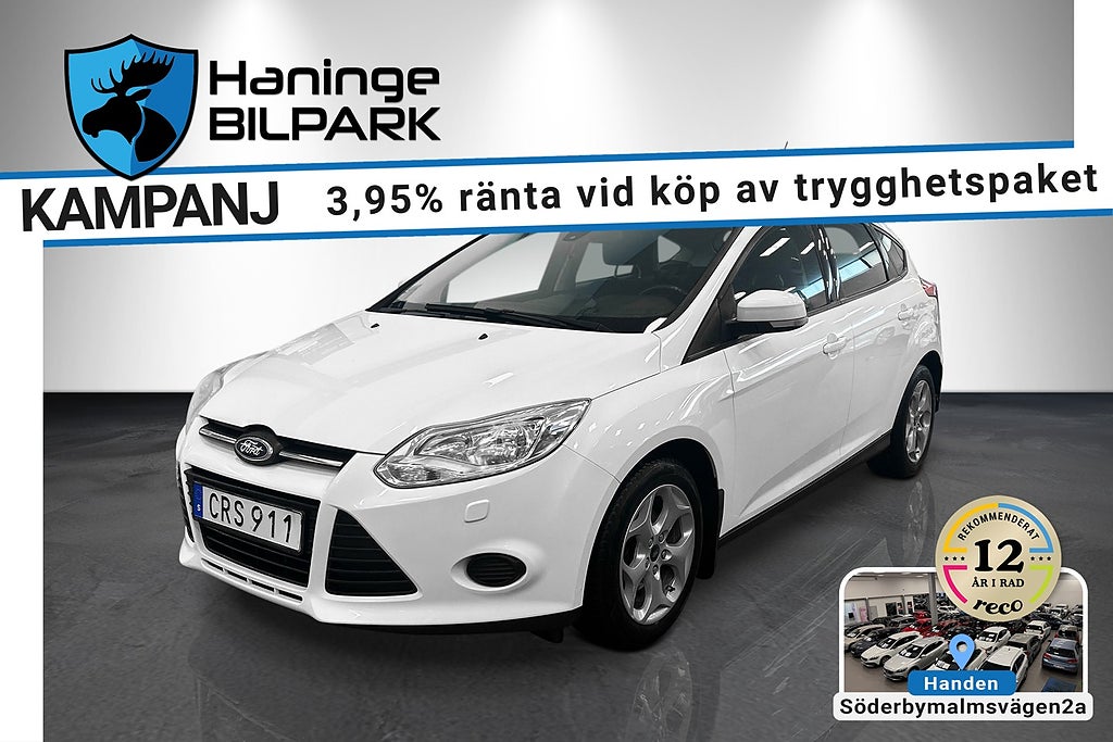 Ford Focus 1.0 EcoBoost SUPERDEAL 3.95% / BYTT KAMREM / NYSERVAD