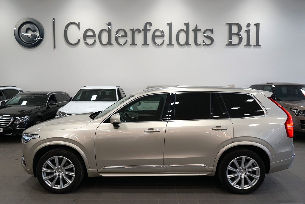 Volvo XC90 D5 AWS 7-sits Inscription Teknik Pro HUD Panorama B&W