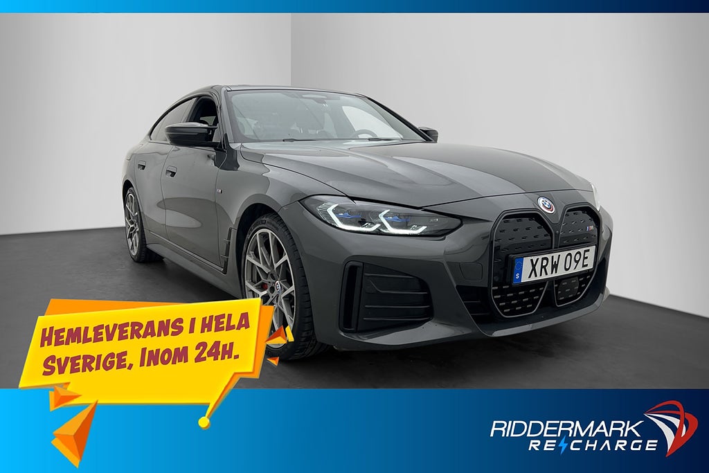 BMW i4 M50 xDrive Supercharged H/K 360° Skinn Drag