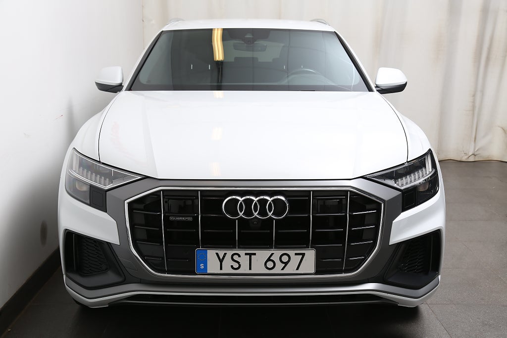 Audi Q8 50 TDI Quattro S-Line | B&O | Drag | 360° | Värmare 2019