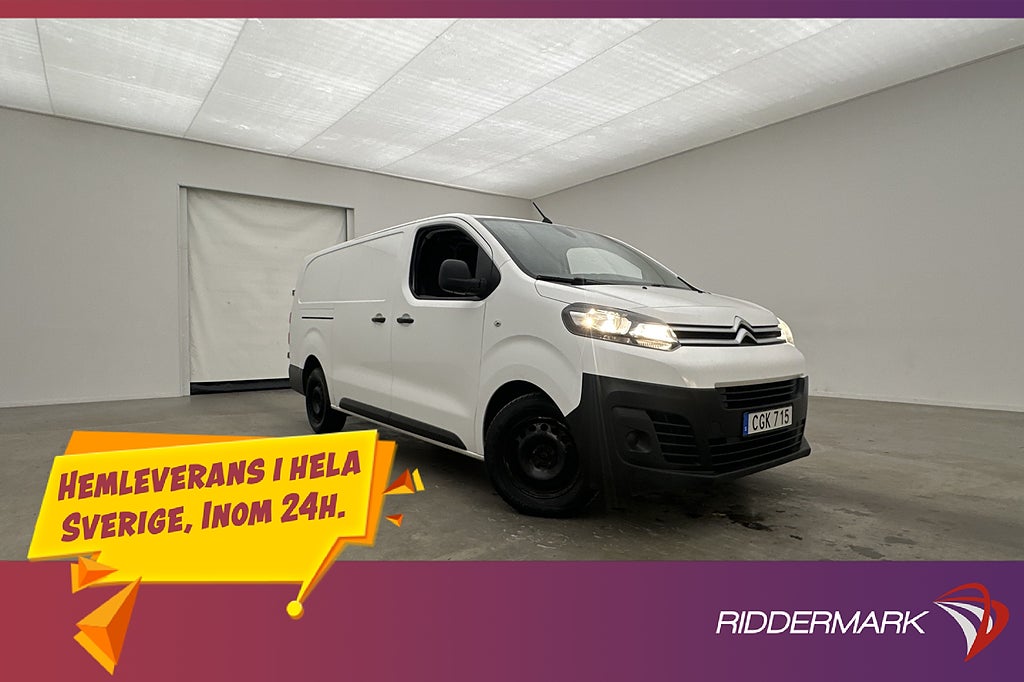 Citroën jumpy L3 2.0HDi Fjärr-Värmare PDC 3-Sit CARPLAY Moms