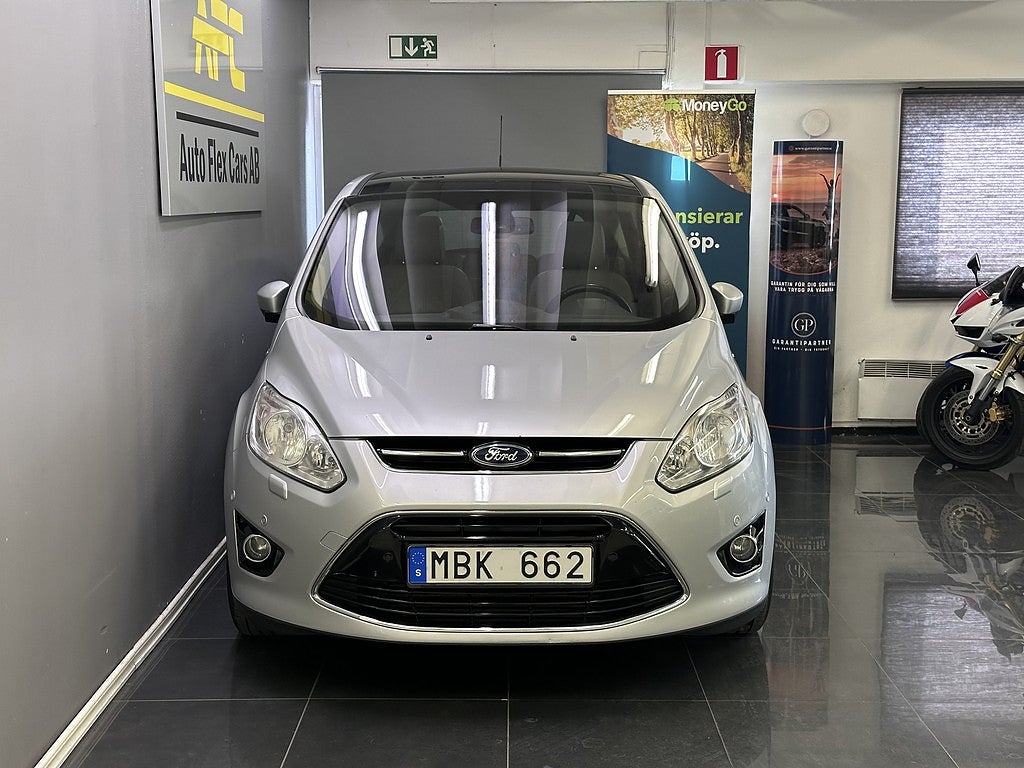 Ford C-Max 2.0 TDCi Powershift Titanium | Drag | Pano | Värmare