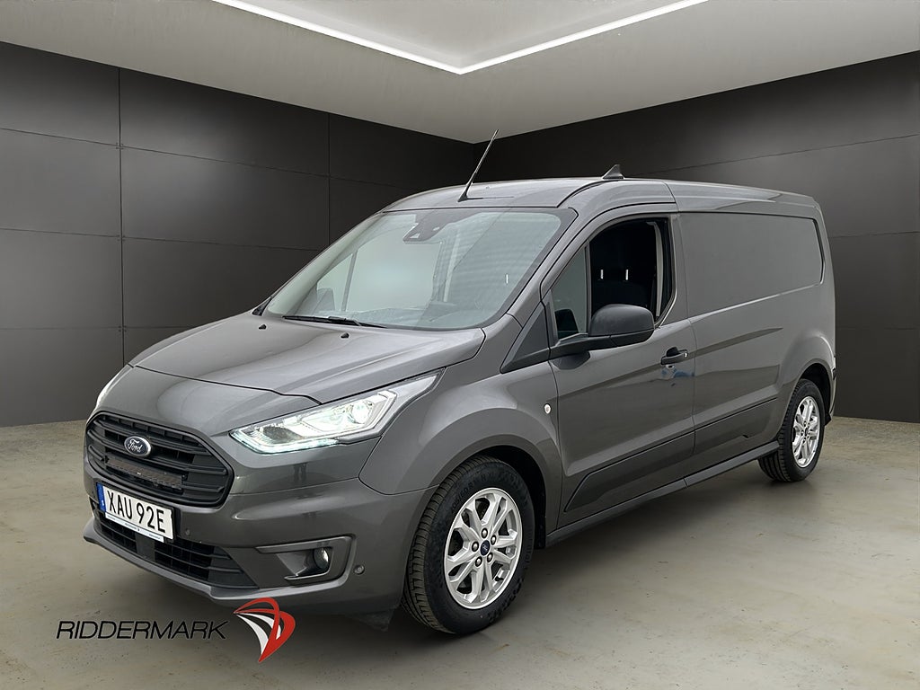 Ford Transit Connect LWB Värm Drag Kamera V-Inr CARPLAY Moms