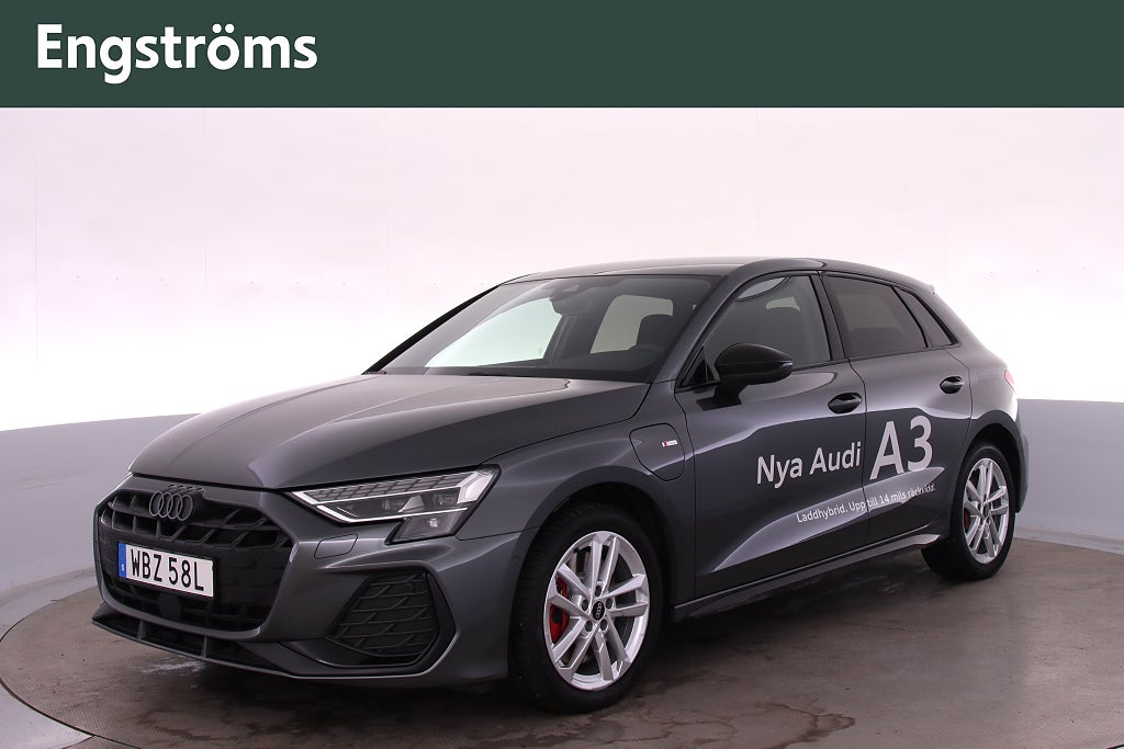 Audi A3 Sportback 45 TFSIe S-line 272hk Leasebar
