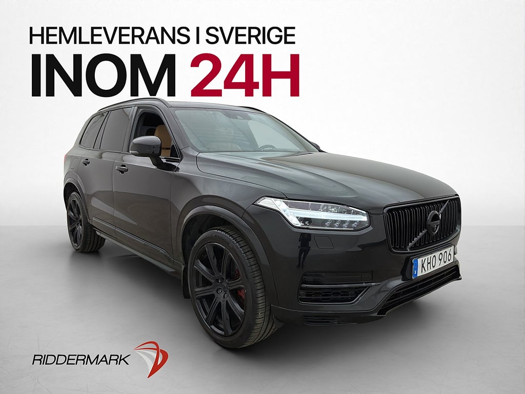 Volvo XC90 TwEn T8 AWD Inscription 7-Sits VOC B&W Pano HuD