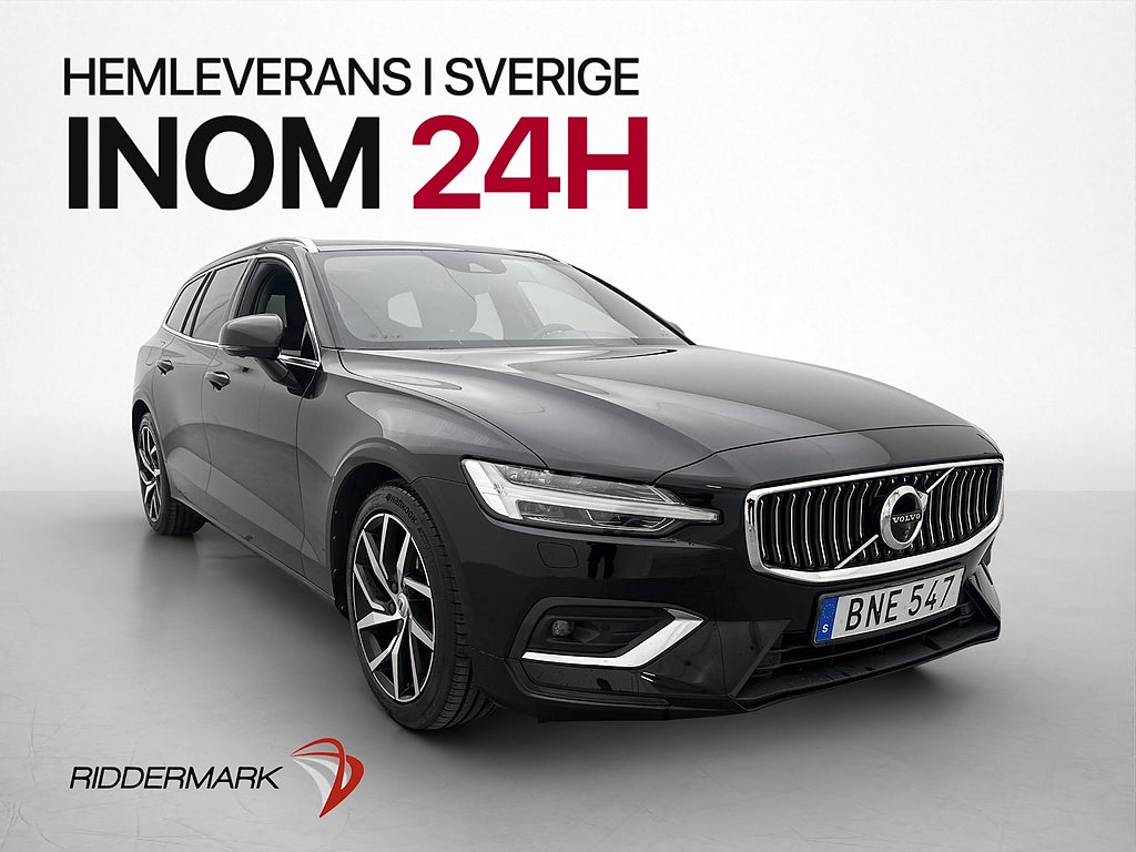 Volvo V60 D4 Inscription Pano H/K HUD 360° Skinn Elstol Drag