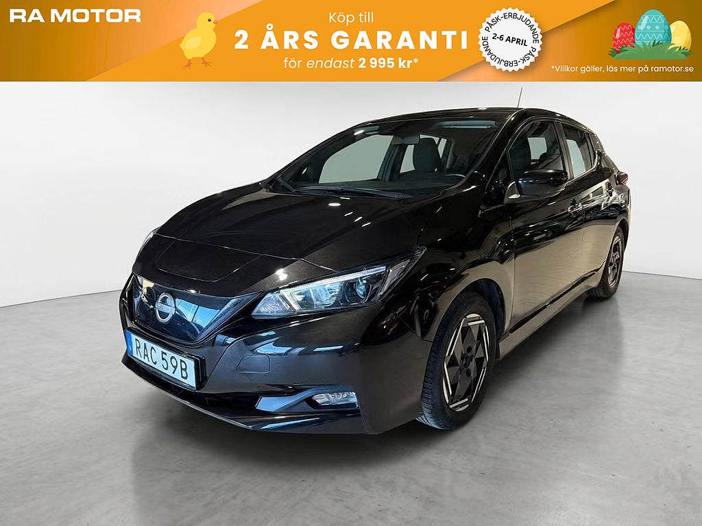 Nissan Leaf 40 kWh 150hk Acenta | Backkamera | Rattvärme |