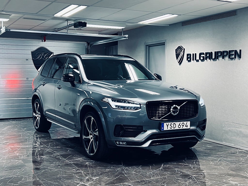 Volvo XC90 D5 Polestar AWD R-Design|B&W|Panorama|360kamer|Värmare|