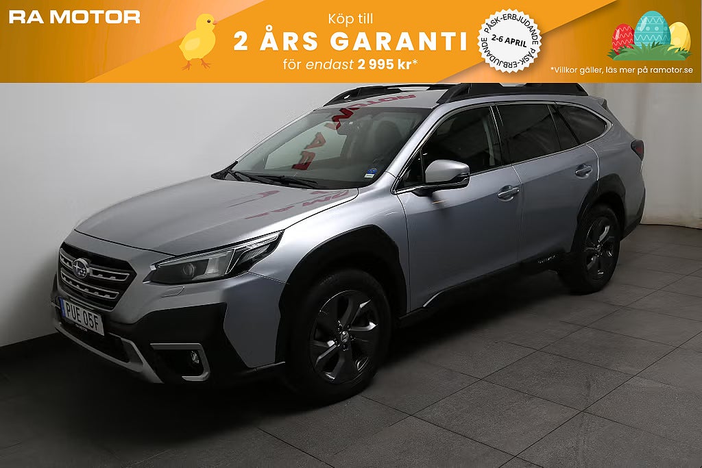 Subaru Outback 2,5i 169hk Limited Xfuel AWD Skinn Motorv Dragkrok 2021