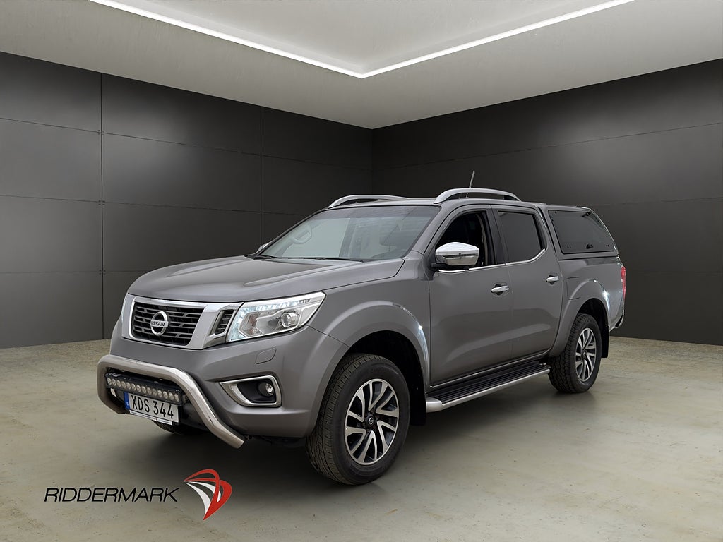 Nissan Navara Tekna 2.3 4WD D-värm Drag Taklucka Skinn MOMS