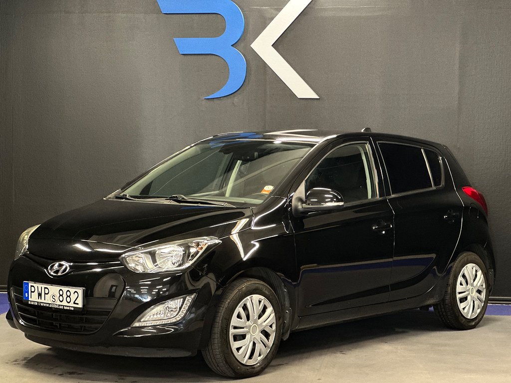 Hyundai i20 5-dörrar 1.2 Premium| Backkamera| 1-Ägare| Lågmil