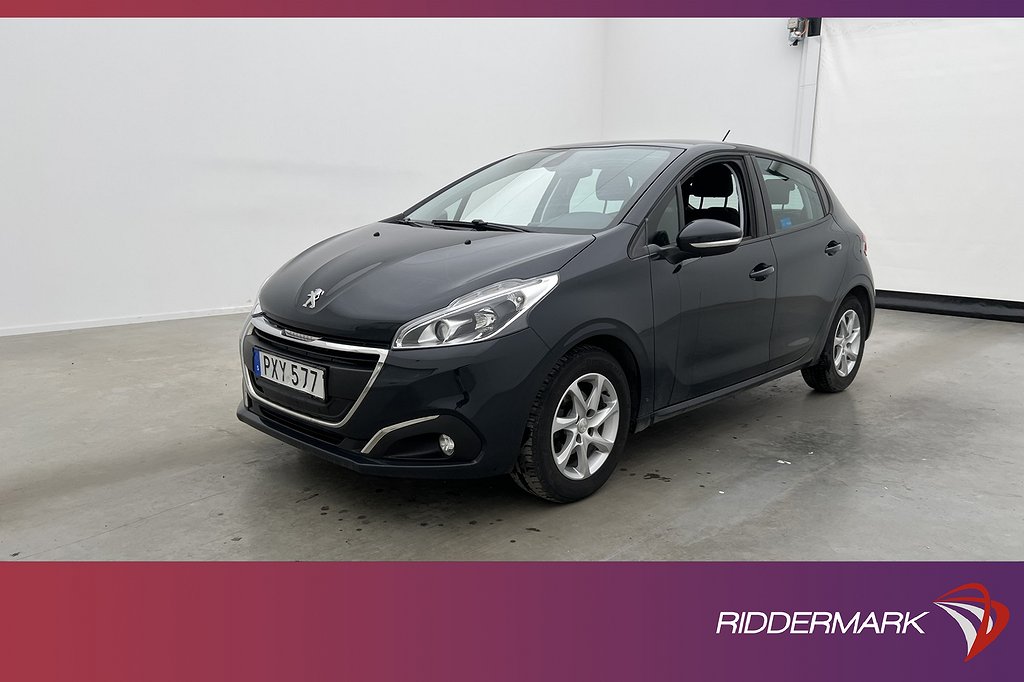 Peugeot 208 1.2 VTi 82hk Active Farthållare 0,45l/mil