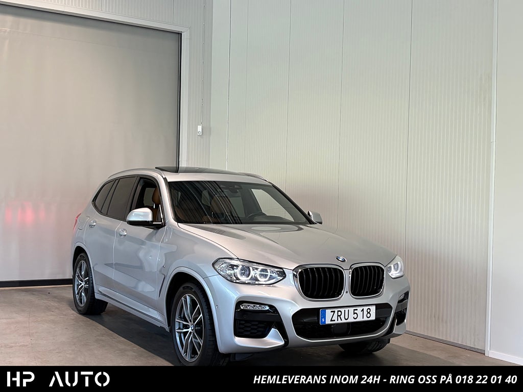 BMW X3 20d xDrive M-Sport Drag Panorama H/K Skinn M&K Värmare