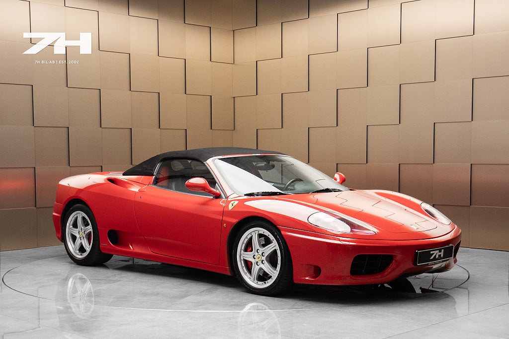 Ferrari 360 Spider F1 / 3829 mil / 3 Brukare