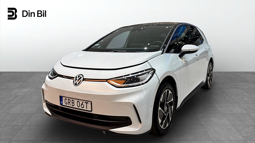 Volkswagen ID.3 PRO 150 KW/204 HK 59 KWH BATTERI, 1 VXL
