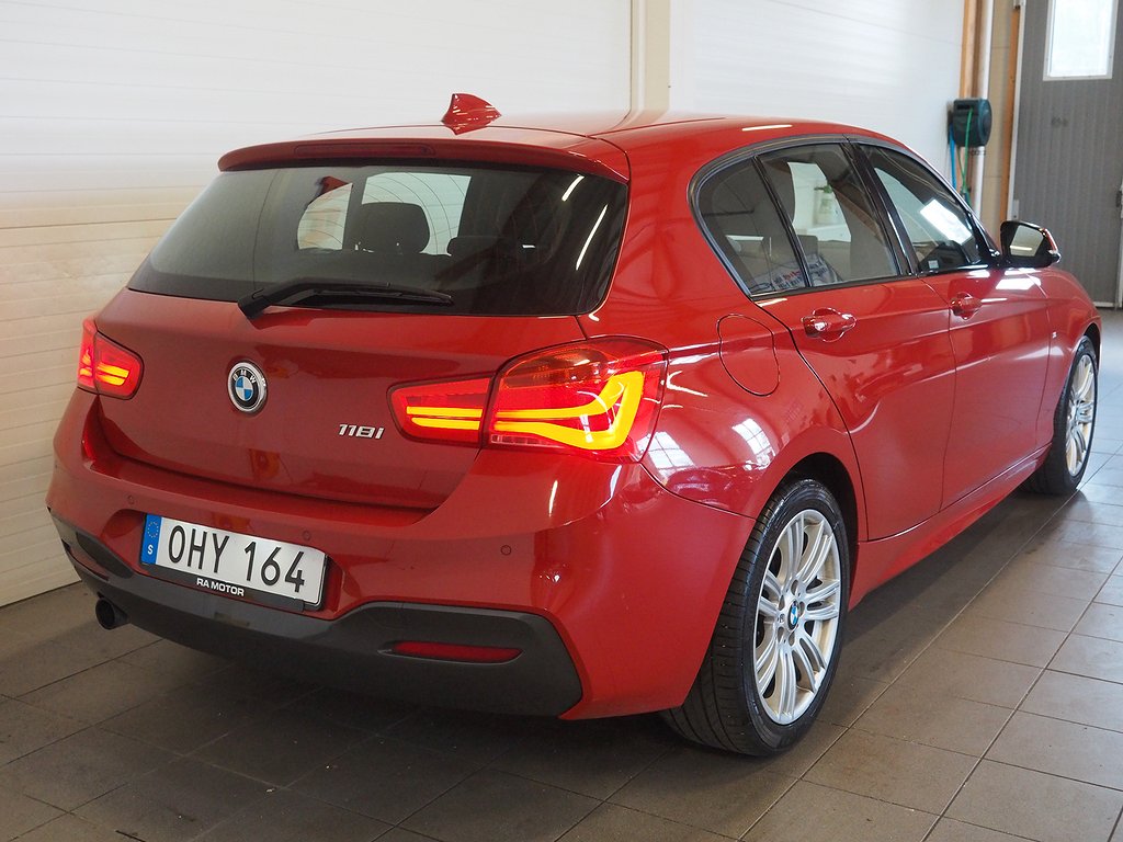 BMW 118 5d M-Sport | PDC | Farthållare 2017