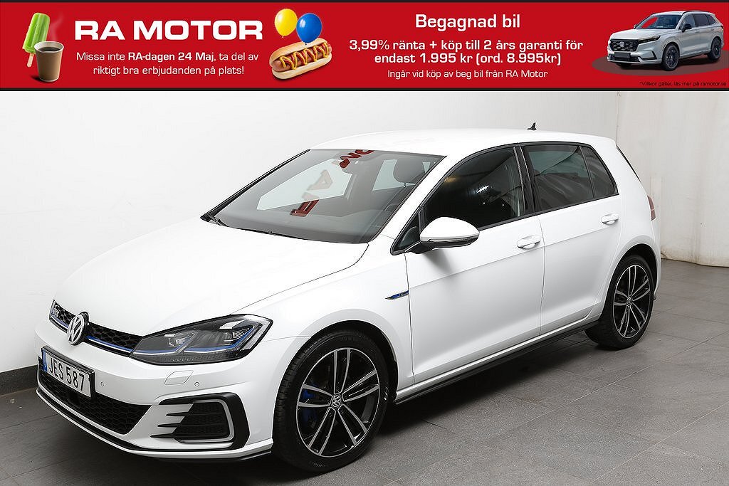 Volkswagen Golf GTE 1,4 TSI 204hk DSG Värmare Drag Facelift 2017