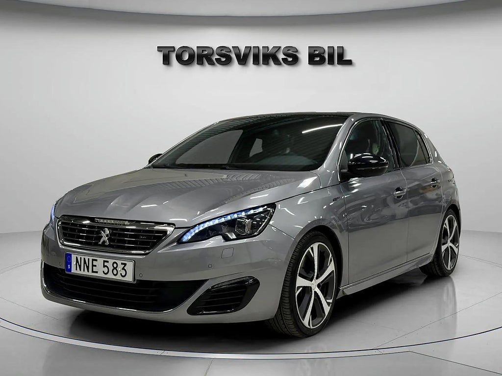 Peugeot 308 GT 2.0 BlueHDi 180 Automat Panorama Nav V-Hjul Nyservad