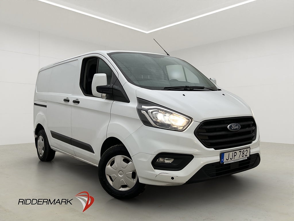 Ford transit-custom Värmare Dragkrok 3-Sit Farthållare Moms