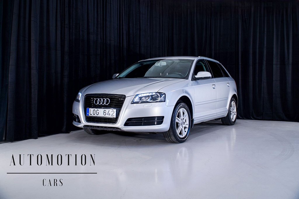 Audi A3 Sportback 1.6TDI 105hk S Tronic Attraction M-Värmare