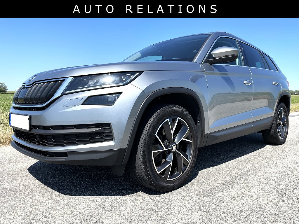 Skoda Kodiaq TDI 190 4X4 AUT/BUSINESS ADV EDITION/Skinn/Drag