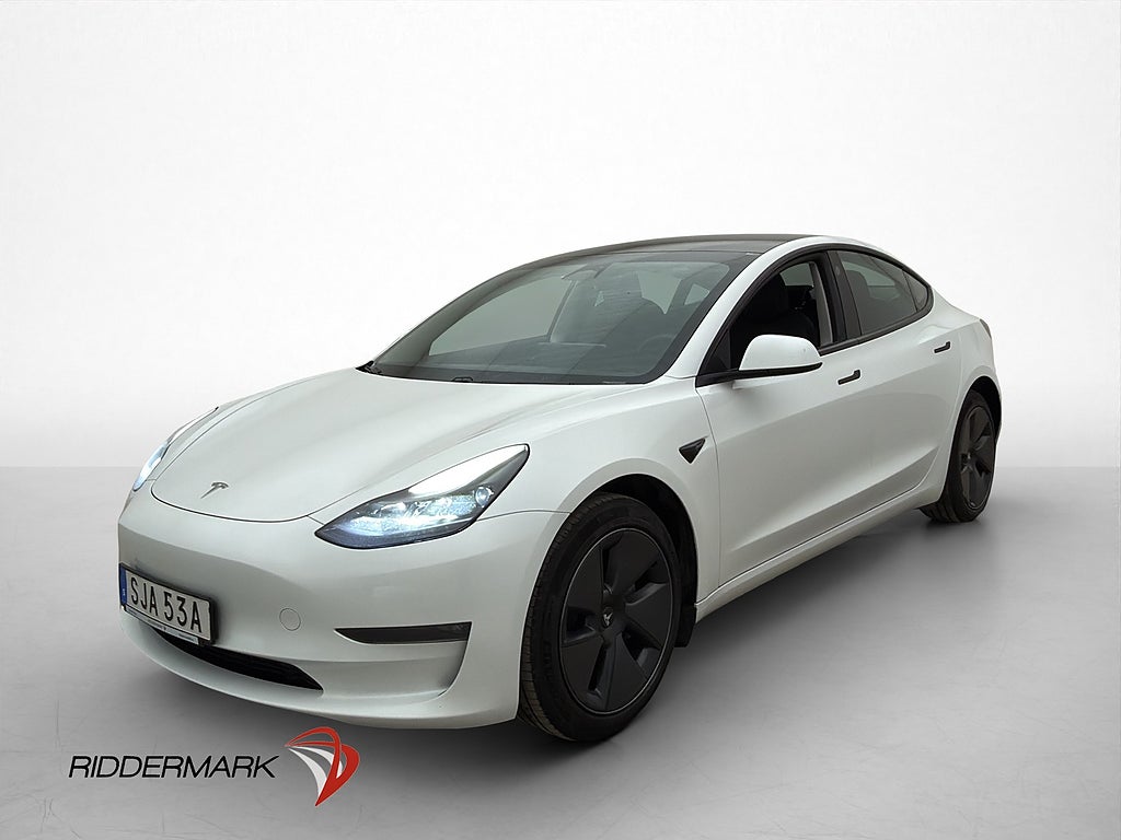 Tesla Model 3 Long Range AWD Autopilot Pano Svenksåld