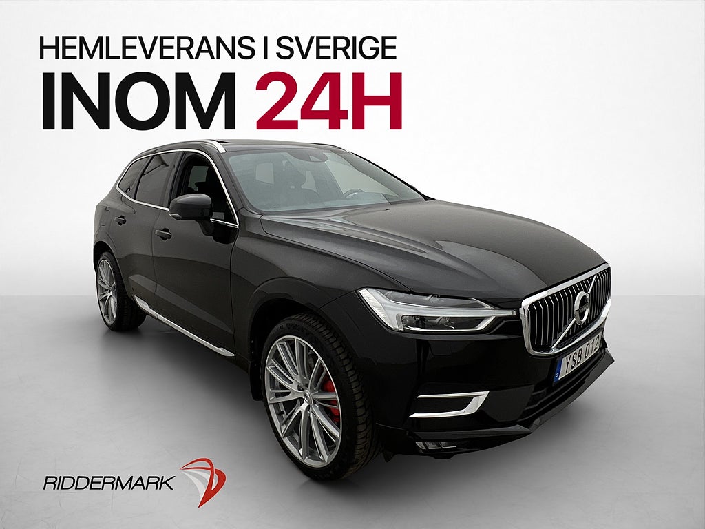 Volvo XC60 D4 AWD Inscription Pano HuD Skinn Kamera Drag VOC