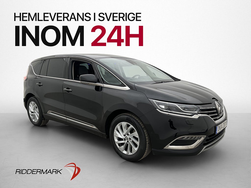 Renault Espace 1.6 dCi Zen 7-Sits Pano Halvskinn Navi Drag