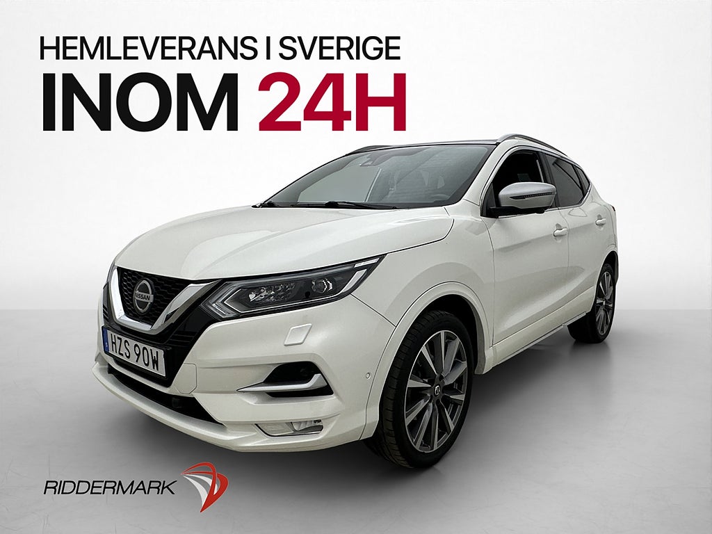 Nissan Qashqai Tekna+ Drag Pano Skinn BOSE 360° Navi