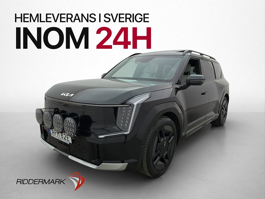 Kia EV9 AWD GT-Line 6 Sits Pano Head Up Meridian Drag 360°