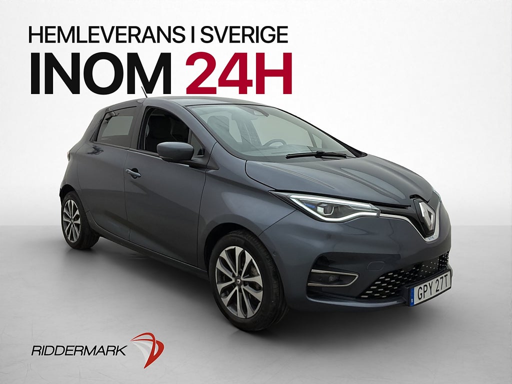 Renault Zoe R135 52 kWh FRIKÖPT BATTERI Intens Navi Kamera