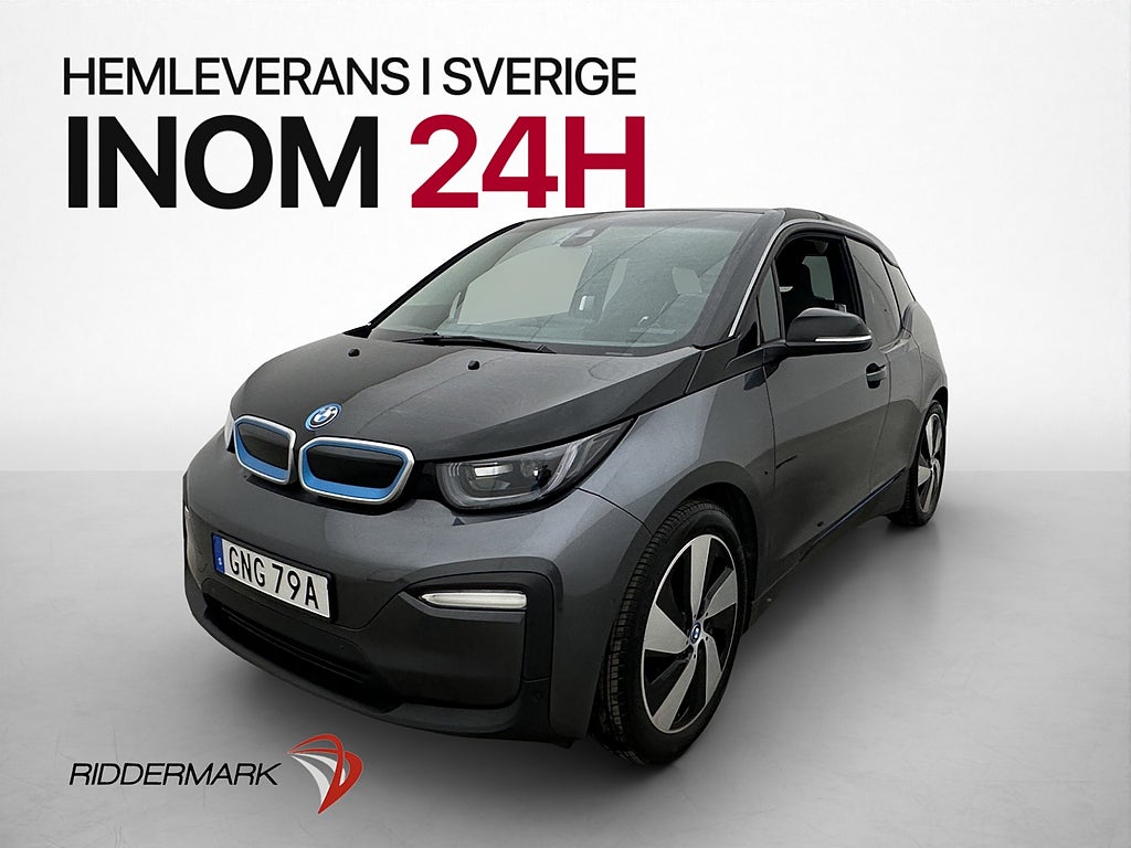 BMW i3 120 Ah 170hk Comfort Advanced Värmepump Kamera Navi