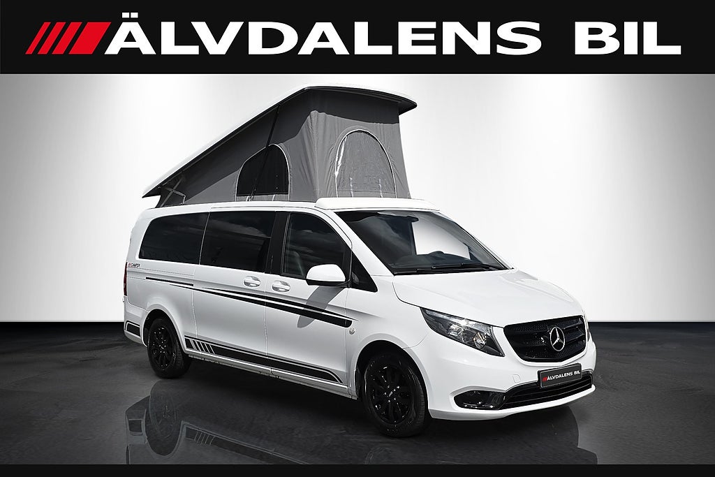 Mercedes-Benz Vito Avcamper 6-Sitts, Drag/Solcell/Inverter