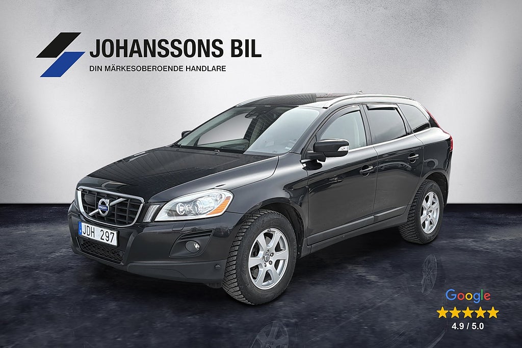 Volvo XC60 D5 AWD Summum D-värmare Drag Helskinn SoV-däck BLIS
