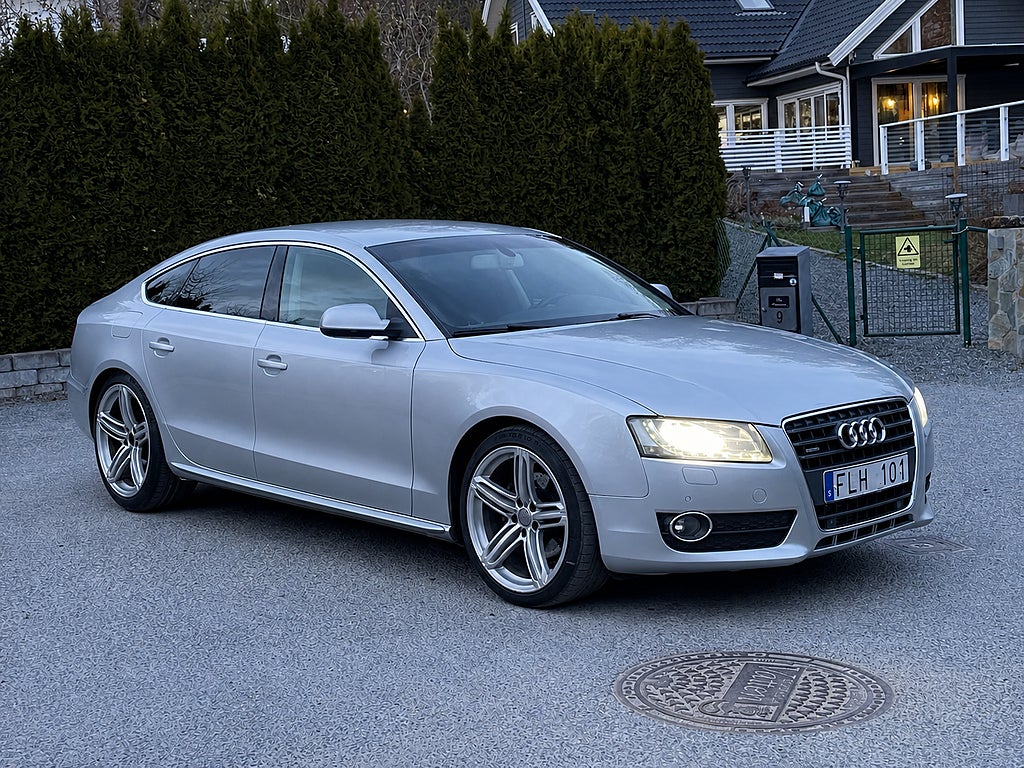 Audi A5 Sportback 2.0 TDI Quattro, Dieselvärmare, 170hk, 2011