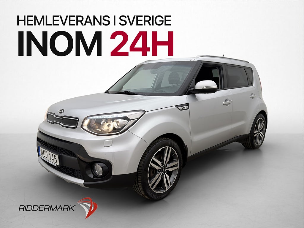 Kia Soul 1.6 GDI 132hk GLS Navi Kamera Sensor R-värme