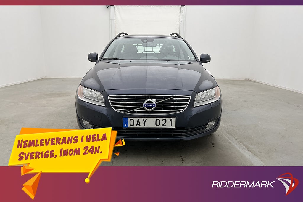 Volvo V70 D2 Farthållare Halvskinn