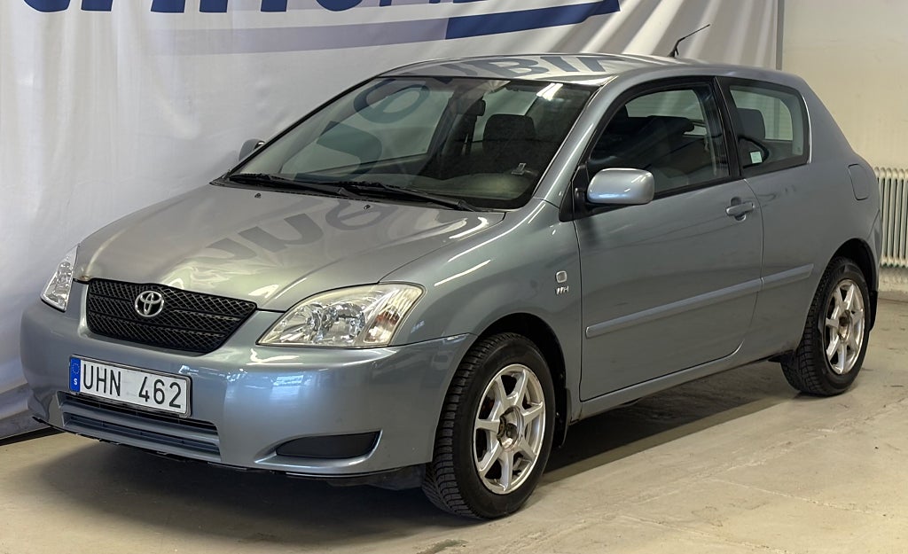 Toyota Corolla 3-dörrars 1.4 VVT-i Besiktigad