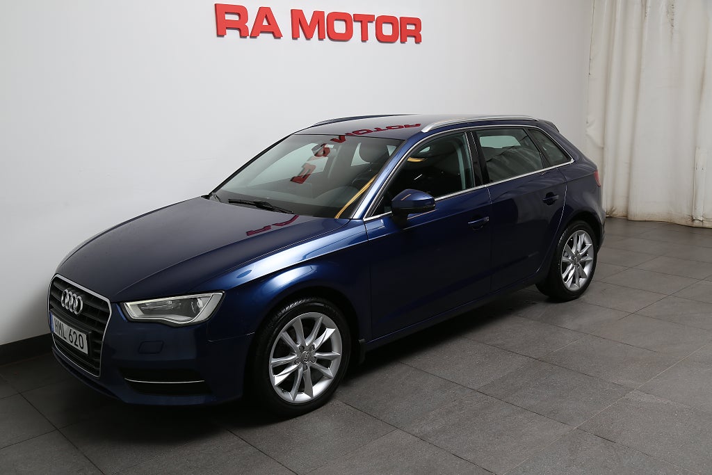 Audi A3 1,2 TFSI 110hk Attraction Sportback I Motorv I Dragkrok 2016