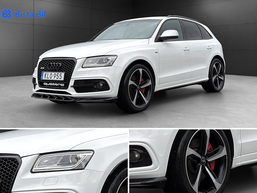 Audi SQ5 TDI 3.0 TDI V6 QUATTRO LED / VÄRMARE / DRAG / 21" 313Hk