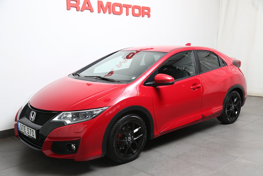 Honda Civic 1,6 i-DTEC 120hk Sport A-DA 5dr Kamera Motorv Drag 2016