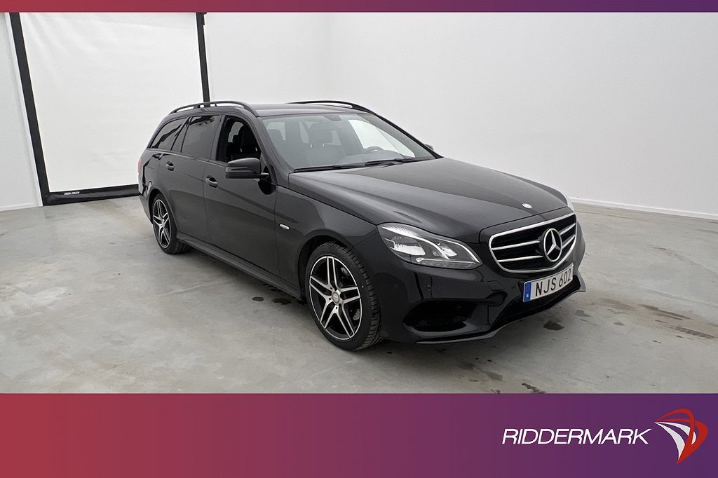 Mercedes-Benz E 220 T 170hk AMG Night Dragkrok Navi