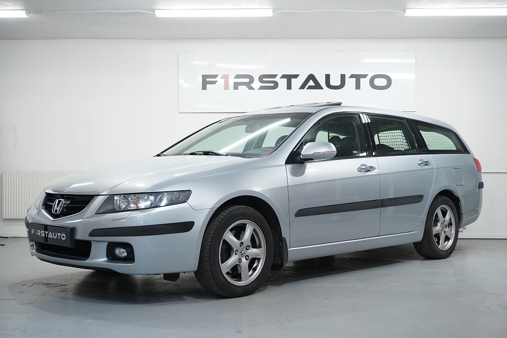 Honda Accord Tourer 2.4 i-VTEC Executive Taklucka Skinn Ny Besiktad